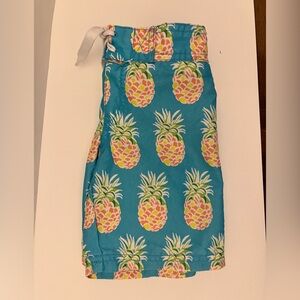 Janie and Jack - Swim Trunks with pineapples - great condition